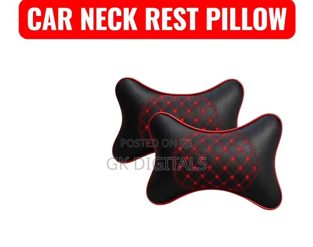Car Headrest Neck Pillow Support, Universal Fit, Multiple Colors