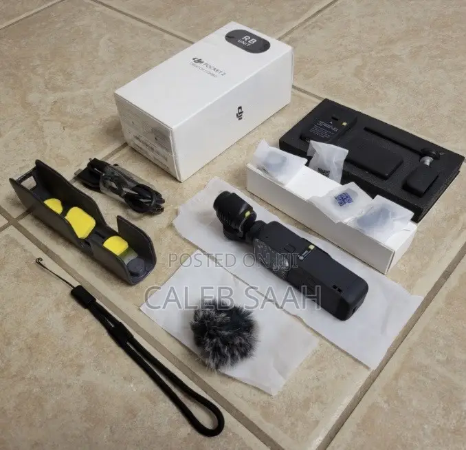 DJI Pocket 2 Creator Combo 3 Axis Gimbal Stabilizer With Kit