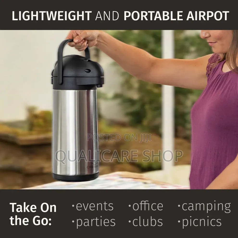 Flask - Cresimon 3.0L Stainless Steel Vacuum Airpot