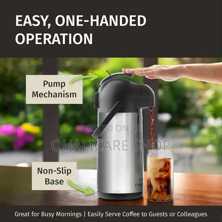 Flask - Cresimon 3.0L Stainless Steel Vacuum Airpot