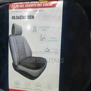 Car & Office Seat Cushion -  Velvet Cover, Breathable Pain Relief Pad