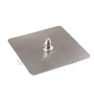 Stainless Adhesive Wall Screw Hook (5pcs)