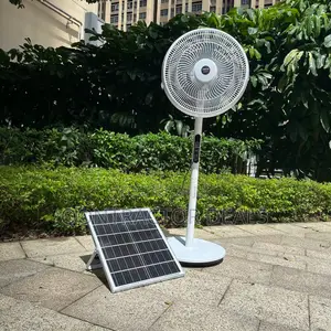 Solar Rechargeable Standing Fan