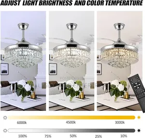 Fresh Air Circulation Chandelier Fan Light