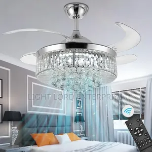 Sweet Air Flow Chandelier Fan Light With Remote Controls