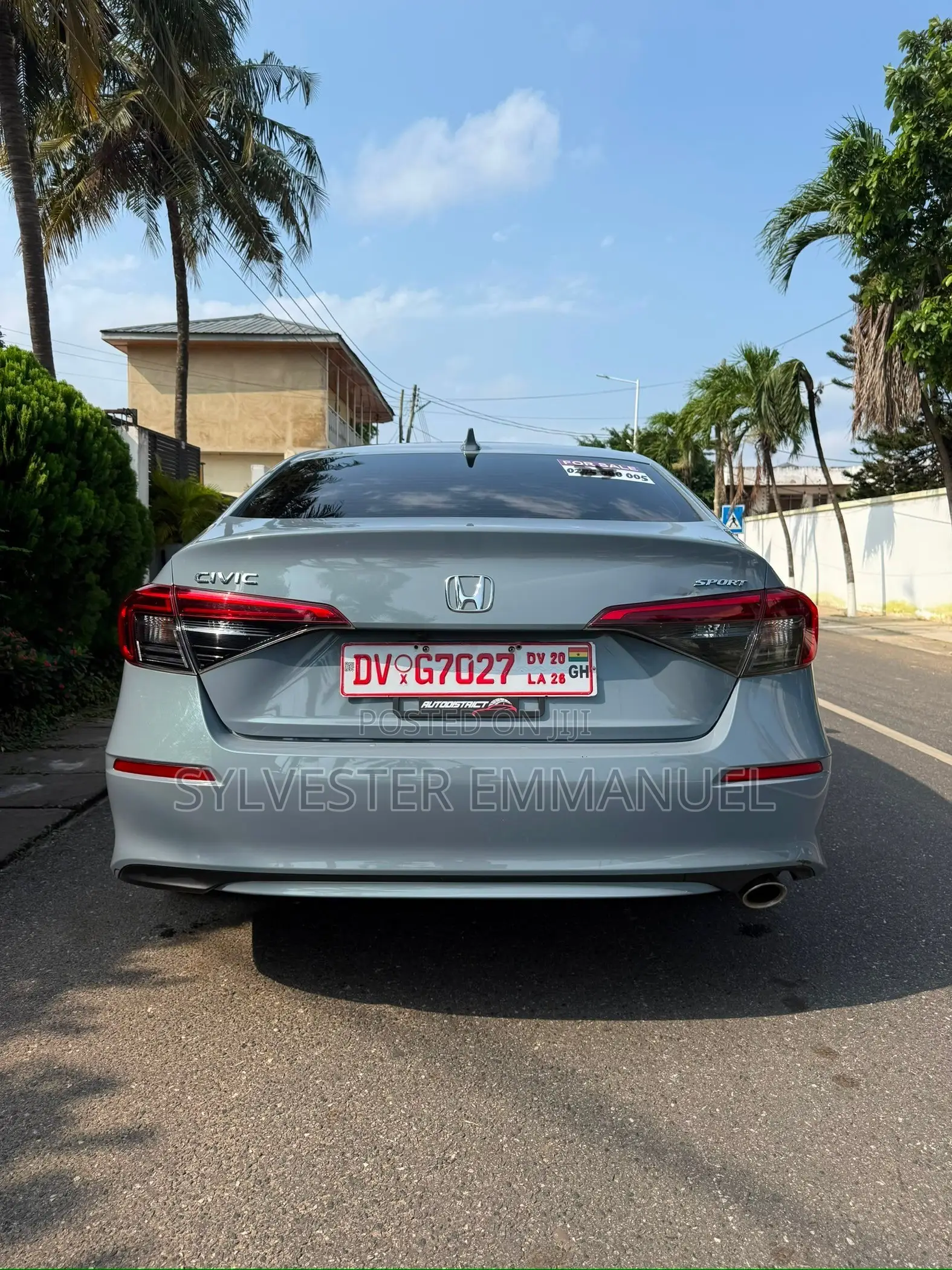 Honda Civic Sport Touring CVT 2024 Gray