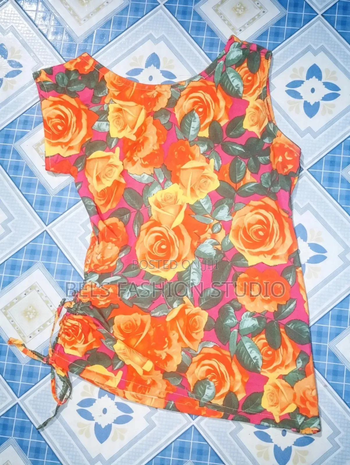 Trendy Custom-Made Ankara Top