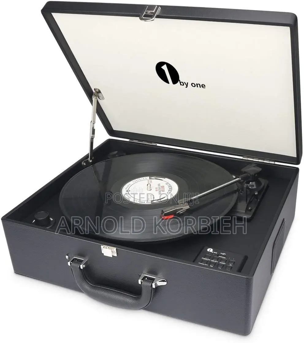 1byOne Vinyl Record Turntable Player