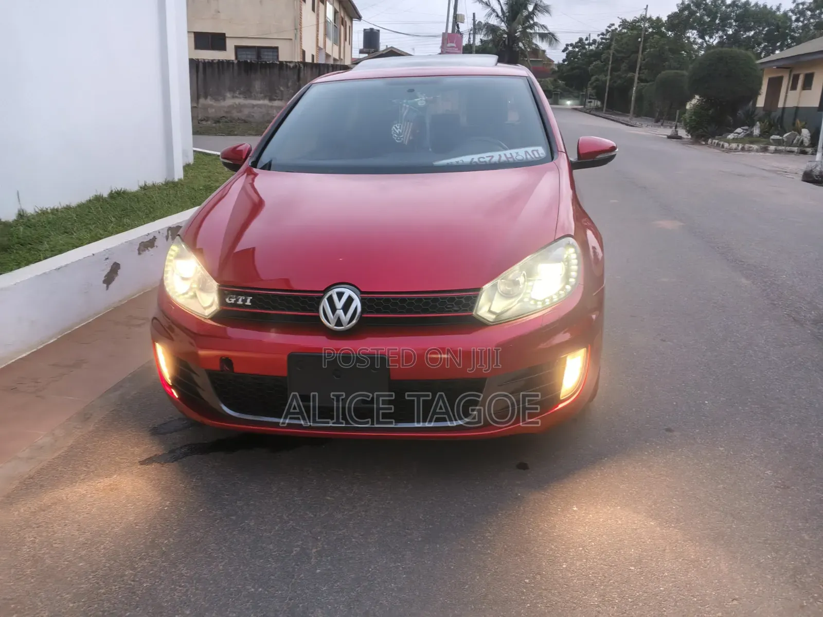 Volkswagen Golf 2013 Red
