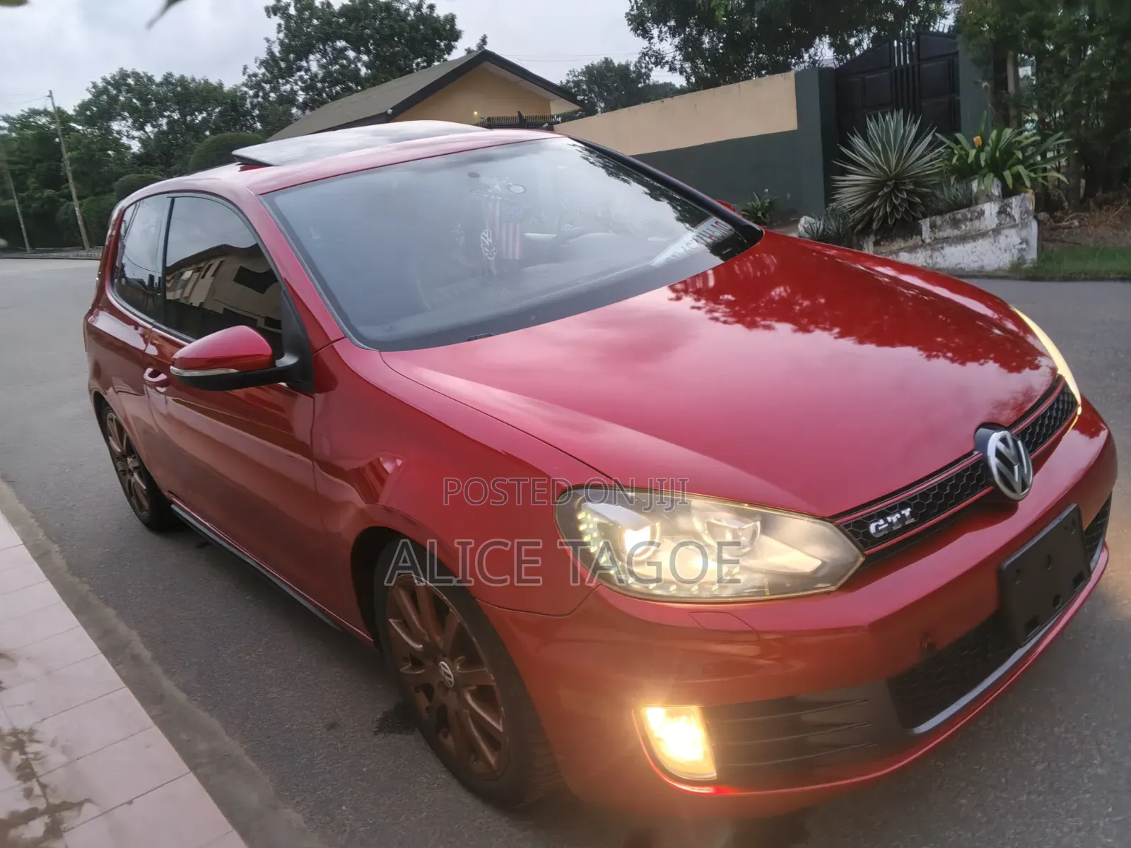 Volkswagen Golf 2013 Red