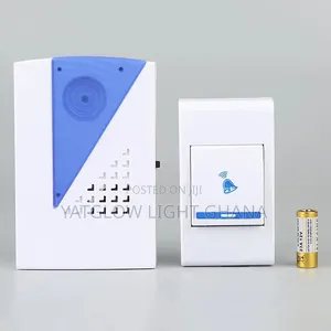 Wireless Battery Gate/ Door Bell. 200m- No WiFi Needed.