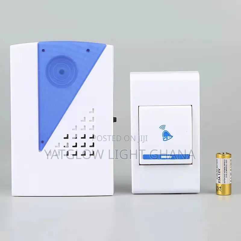 Wireless Battery Gate/ Door Bell. 200m- No WiFi Needed.