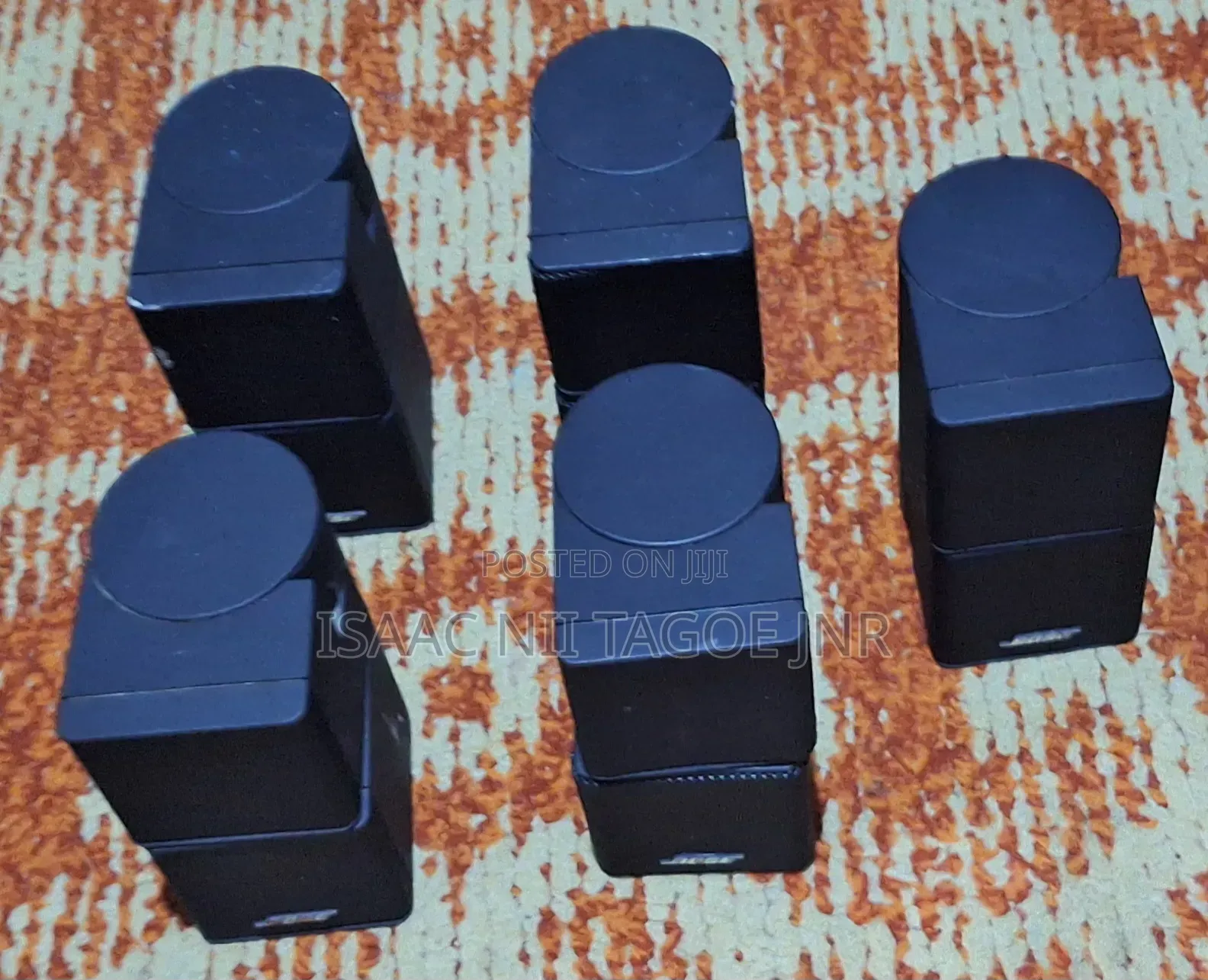 Bose Jewel Cubes Used.