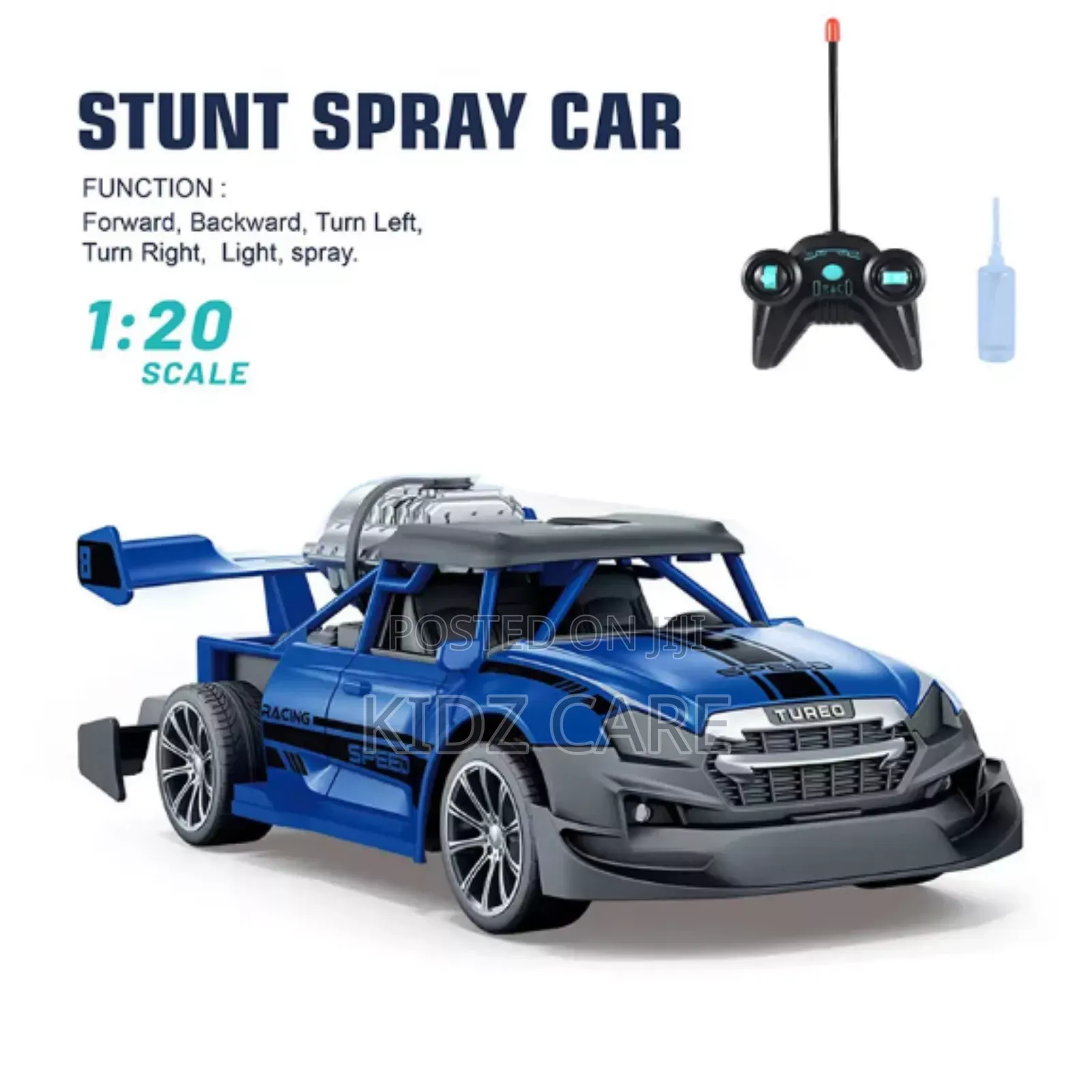 Stunt Spray Remote Car