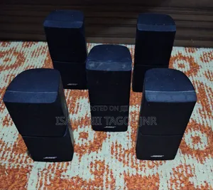 Bose Cubes Used.