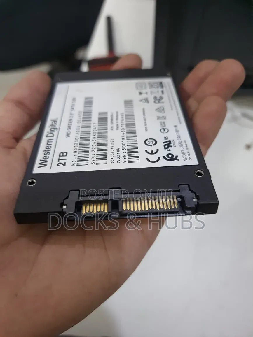 Western Digital WD Green SATA III 2.5" 2TB Internal SSD Used SSD