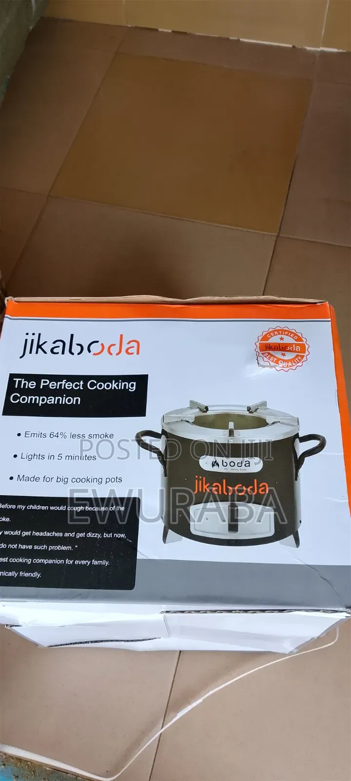 Jikawaka Smokeless Charcoal Stove