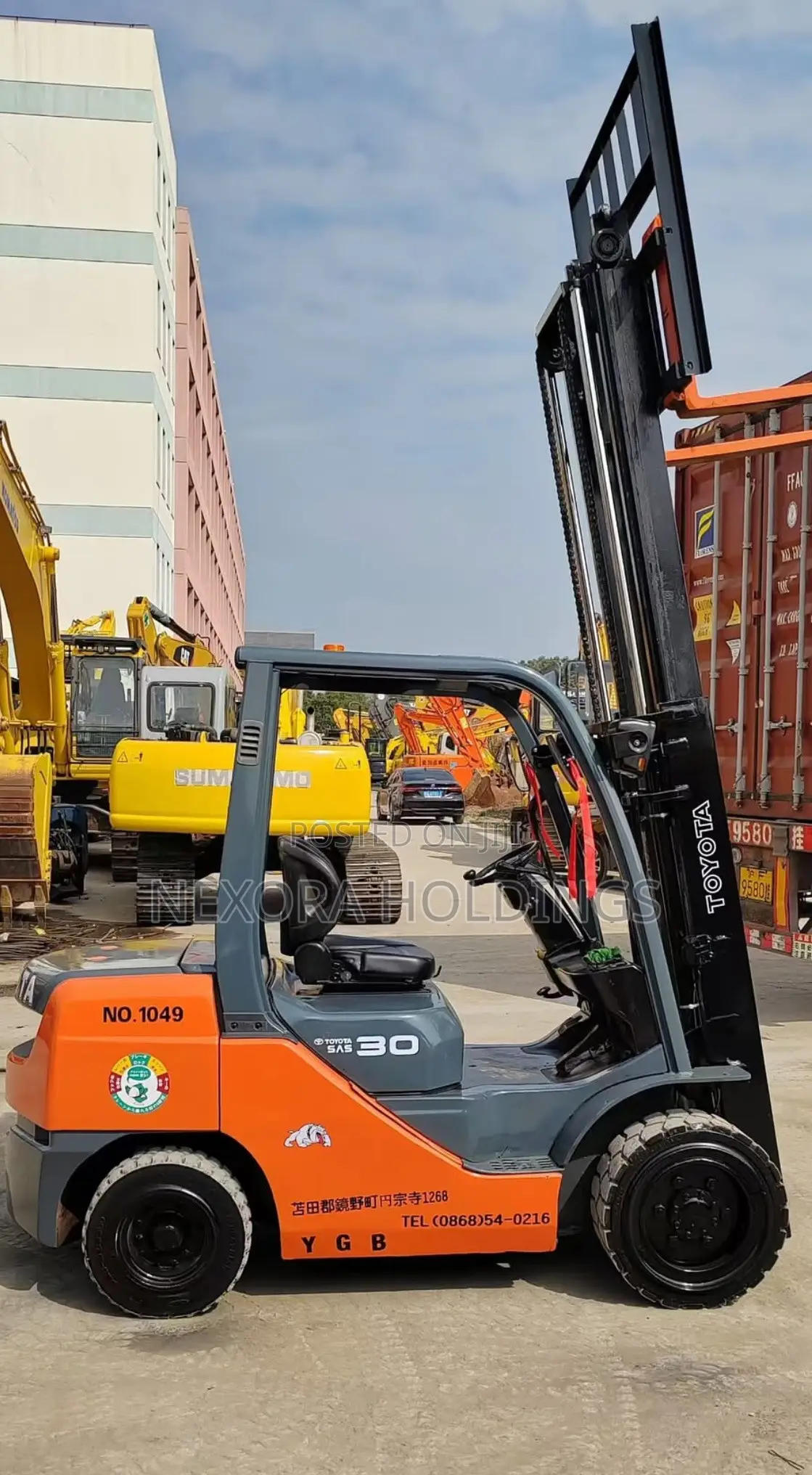 Toyota, Komatsu, TCM & Heli Forklift