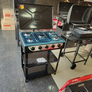 Great Performance Yet Very Affordable 5 Burner Gas Stove With Shelf