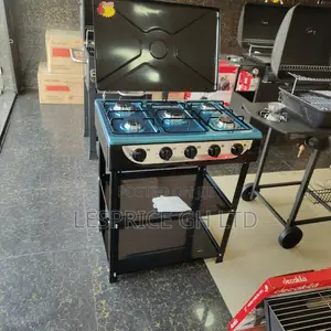 Great Performance Yet Very Affordable 5 Burner Gas Stove With Shelf