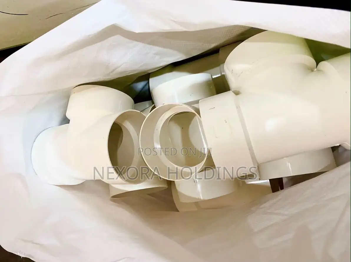 PVC Fittings Lot – Elbows, Tees, Couplings & More