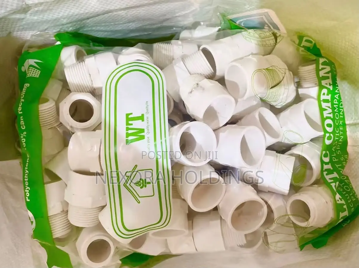 PVC Fittings Lot – Elbows, Tees, Couplings & More