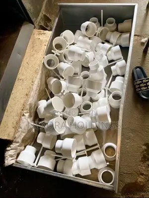 PVC Fittings Lot – Elbows, Tees, Couplings & More