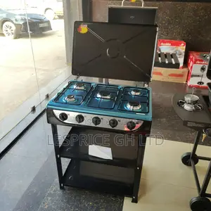 Falaa Deal of the Moment on Our Brandnew 5 Burner Gas Stove With Shelf