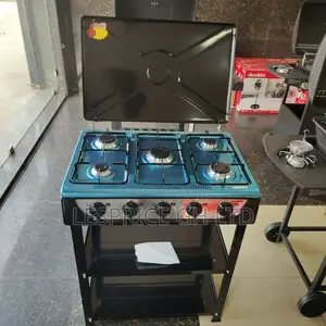 Falaa Deal of the Moment on Our Brandnew 5 Burner Gas Stove With Shelf
