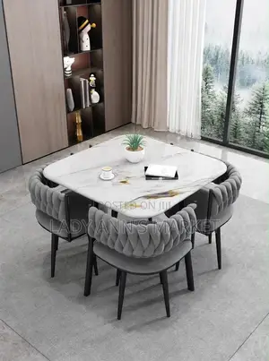 Marble Top Dinning Set