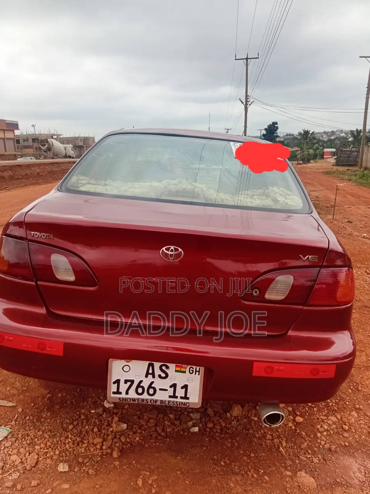 Toyota Corolla 2002 Red