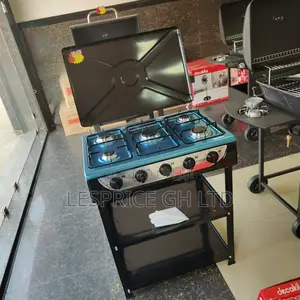 Mega Price Drop on Our Latest Decakila 5 Burner Gas Stove With Shelf