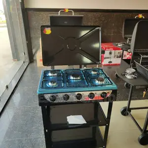 Exclusive Price Cut on Our Exceptional 5 Burner Gas Stove With Shelf