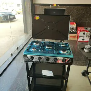 Exclusive Price Cut on Our Exceptional 5 Burner Gas Stove With Shelf