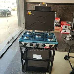 Decakilas Numero Uno 5 Burner Gas Stove With Shelf From Decakila
