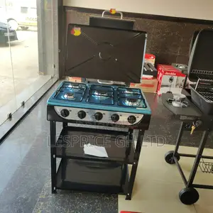 Grab Our Flawless 5 Burner Gas Shelf Stove @ an Unbeatable Price