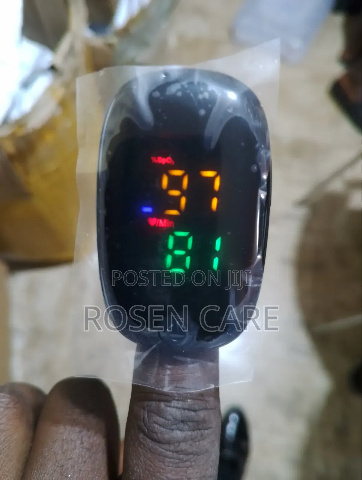 Quality Adult Fingertip Pulse Oximeter Oxygen Saturation Meter