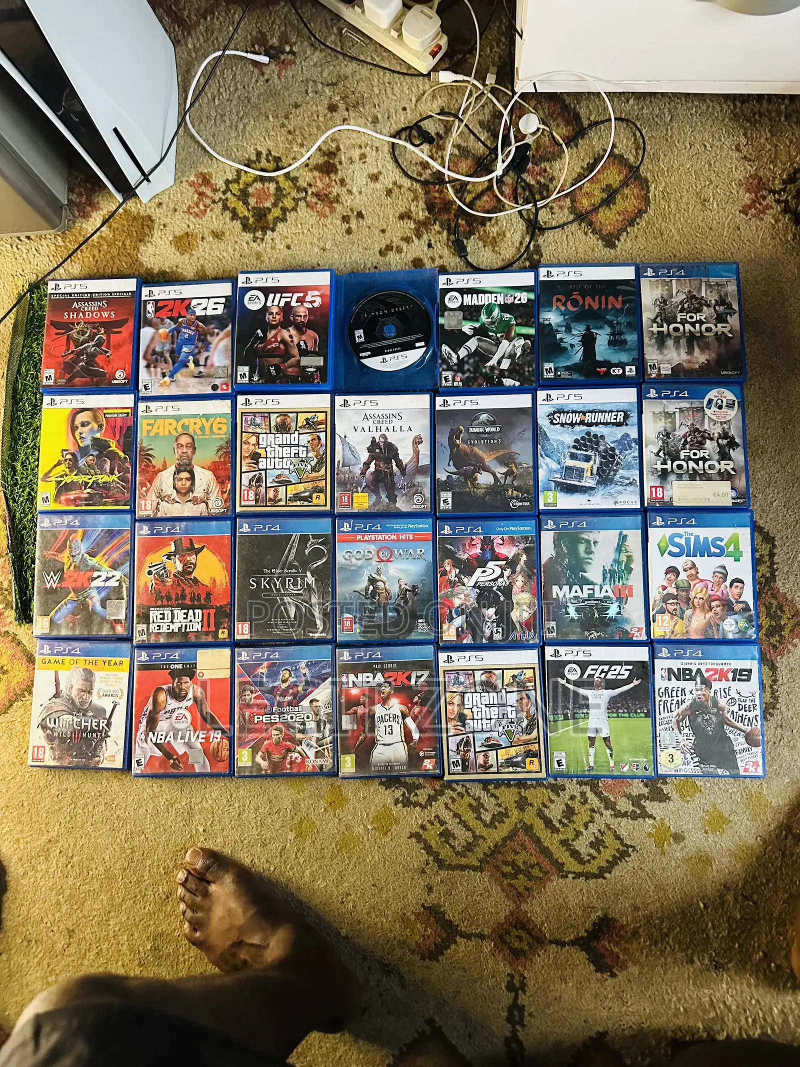 Ps5 and Ps4 CDS Going for a Cool Price