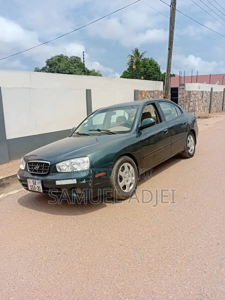 Hyundai Elantra 2004 Blue