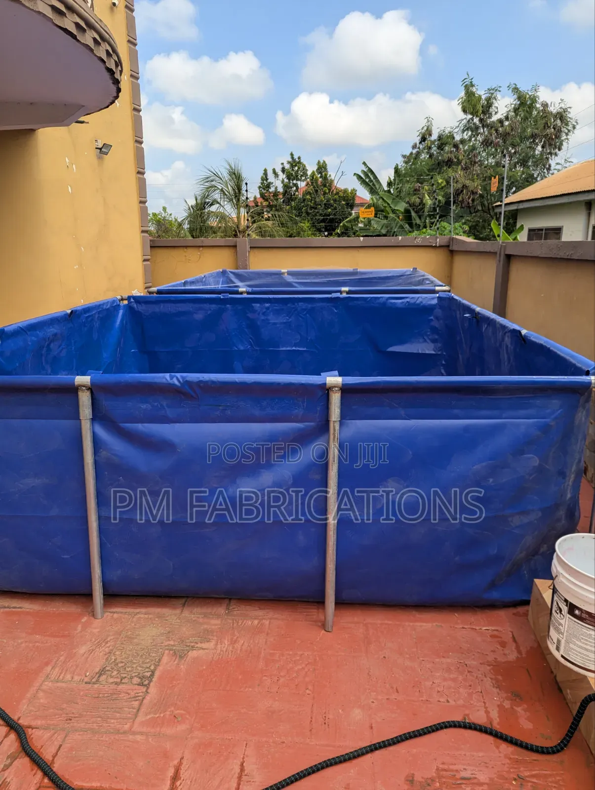 1000 Fish Pond Tarpaulin Pond Capacity