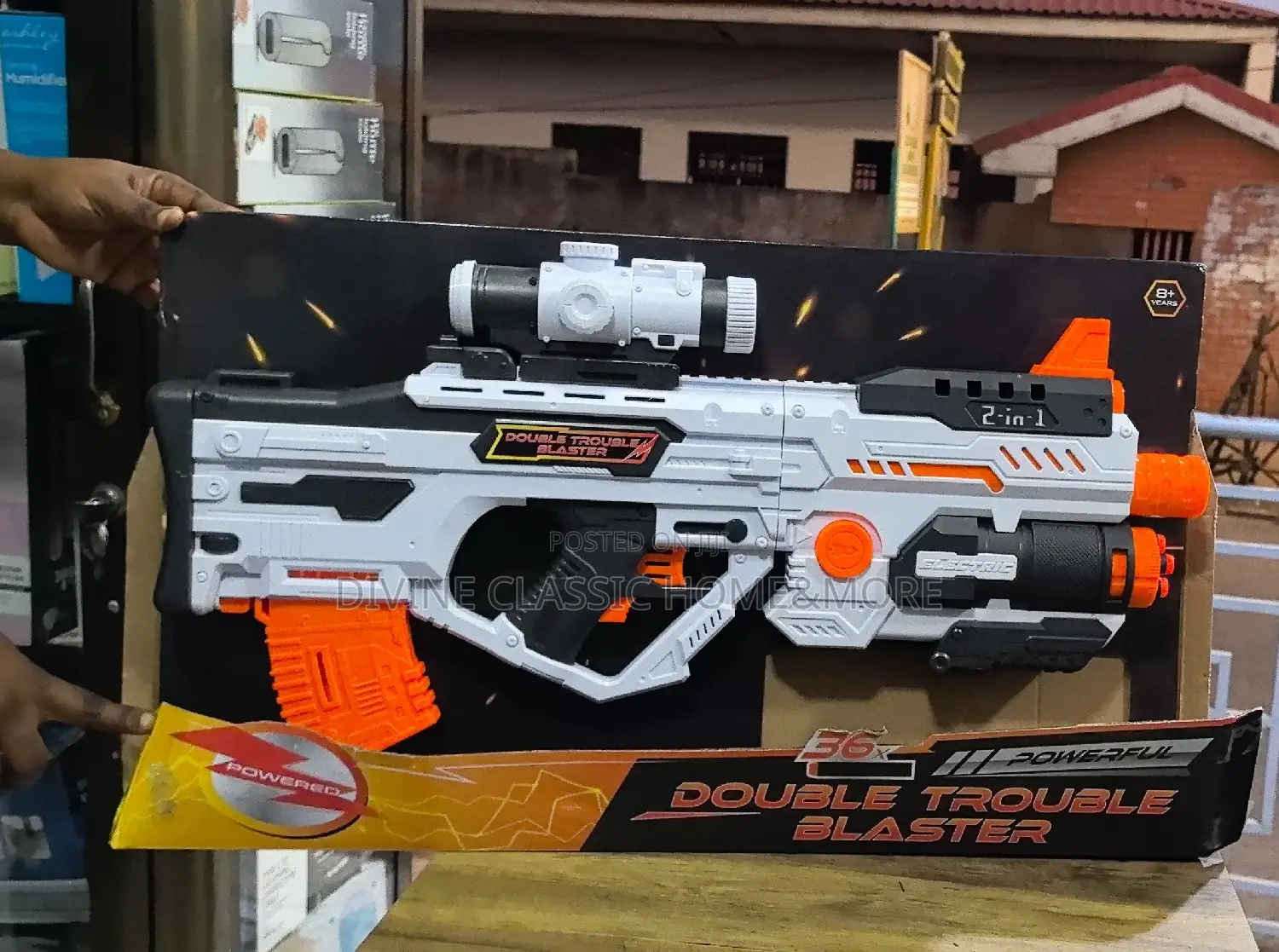 Double Trouble 2in1 Blaster for Kids 8+