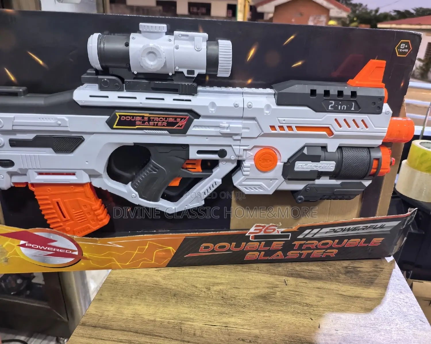 Double Trouble 2in1 Blaster for Kids 8+