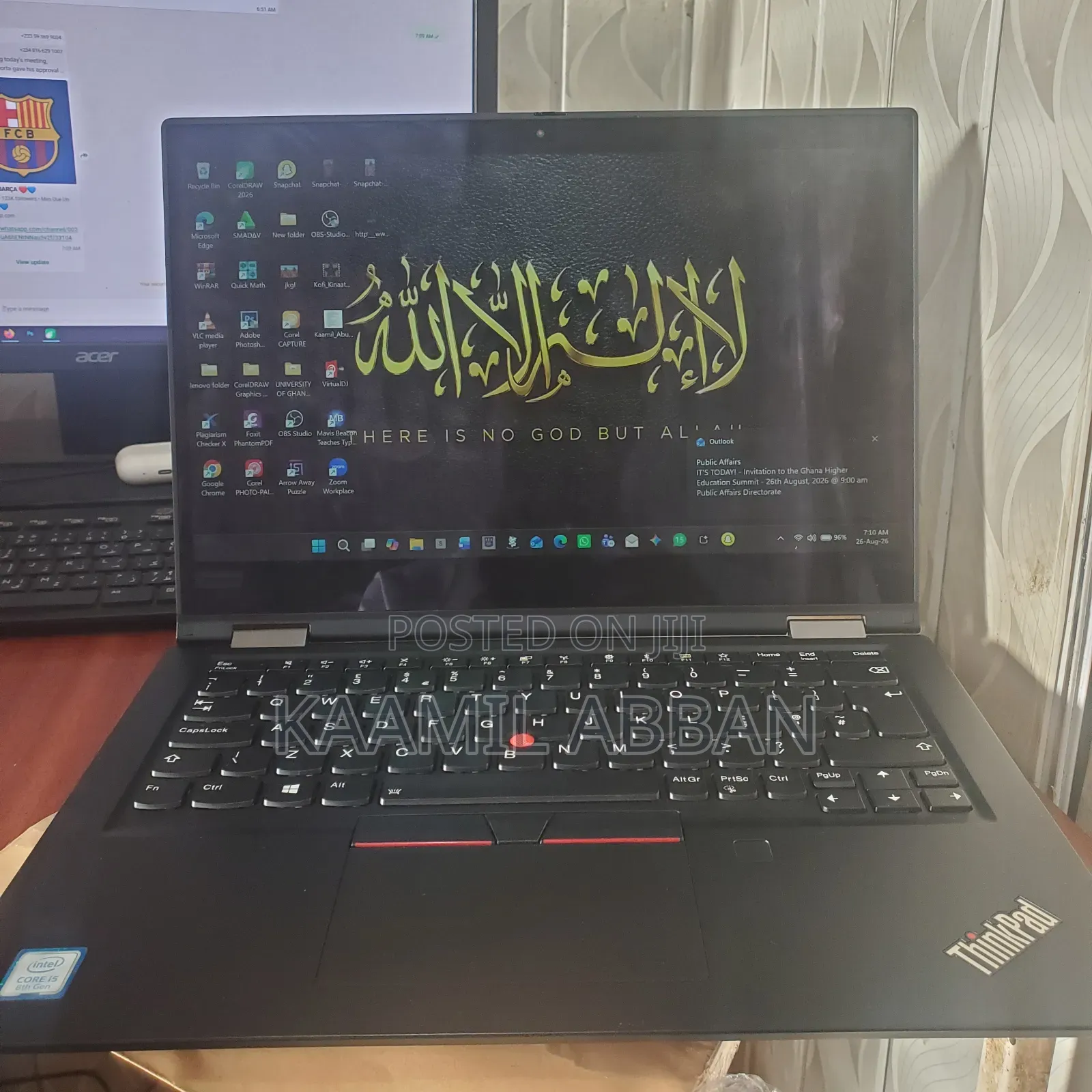 Laptop Lenovo ThinkPad X1 Yoga 8GB Intel Core i5 SSD 256GB