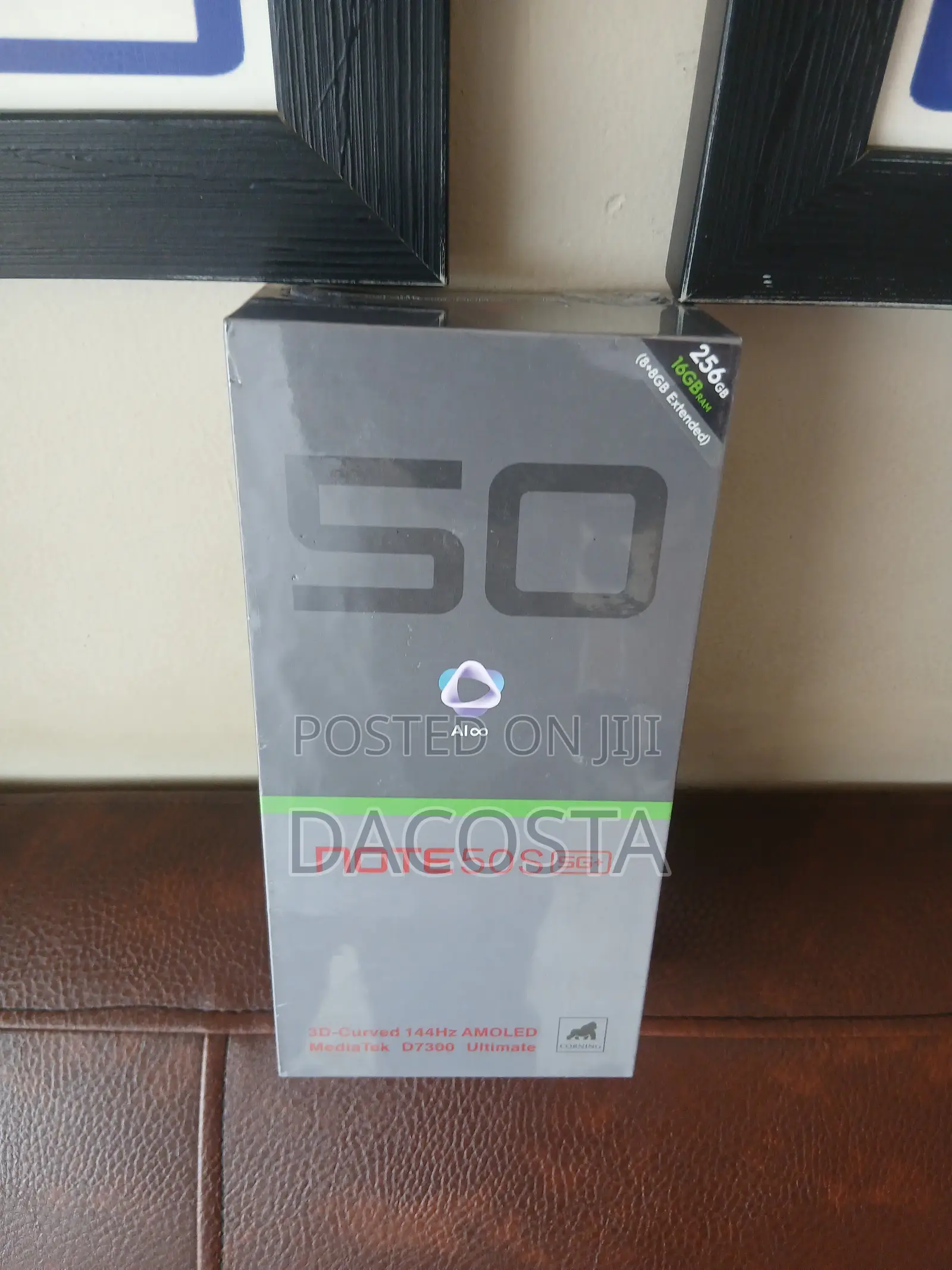New Infinix Note 50s 256 GB Black