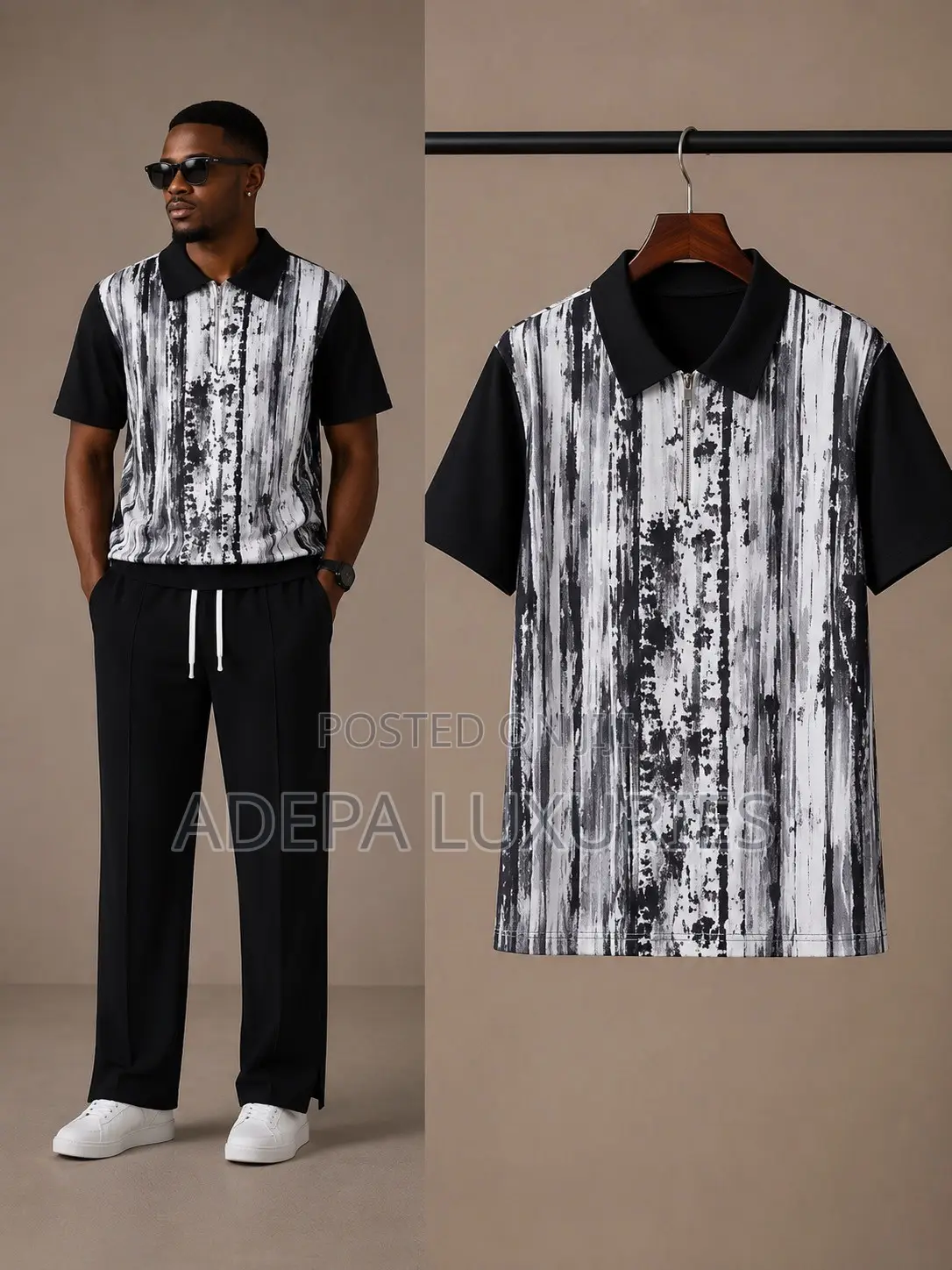 Two Piece Dress for Men