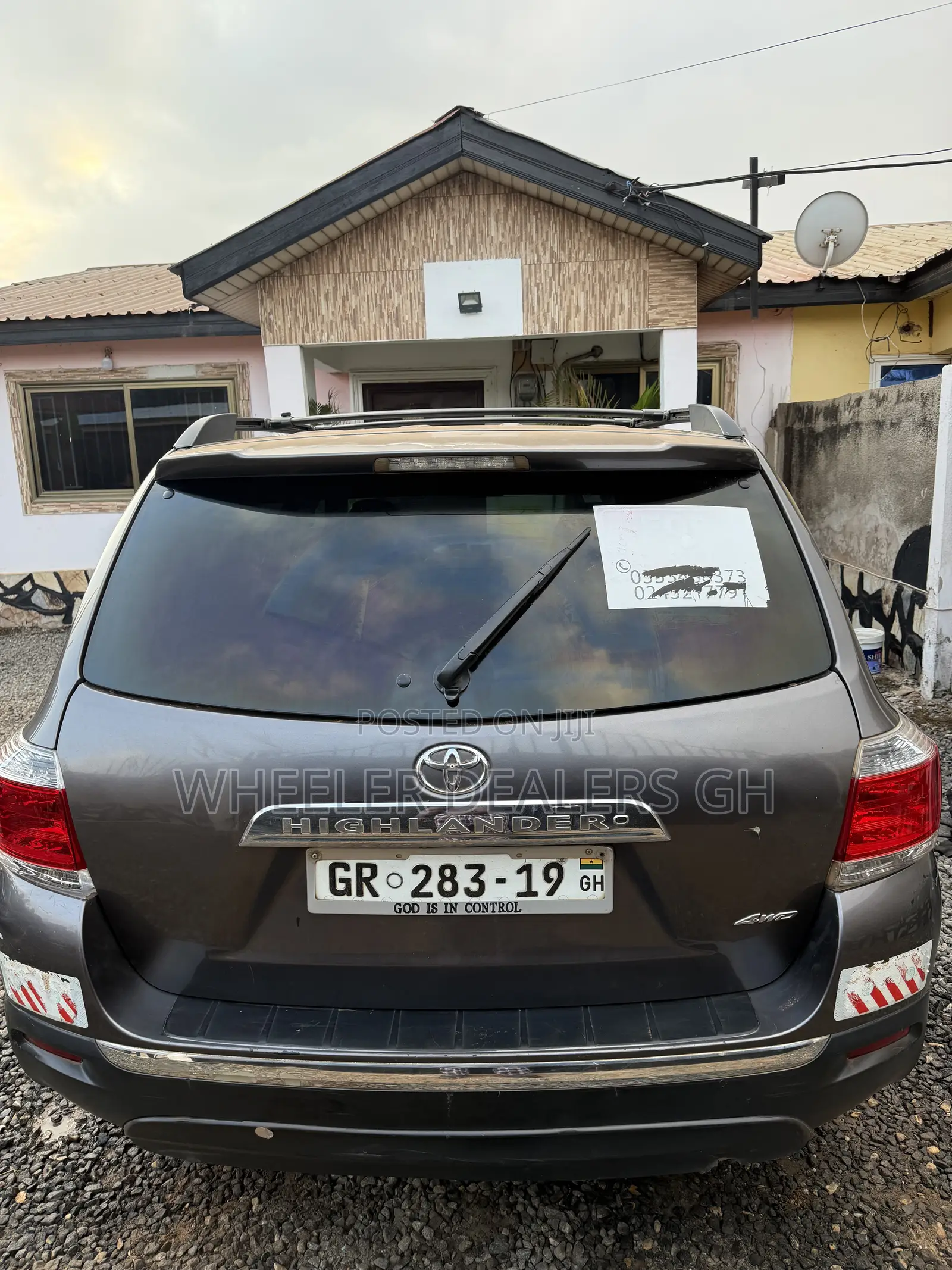 Toyota Highlander Limited 3.5l 4WD 2013 Gray