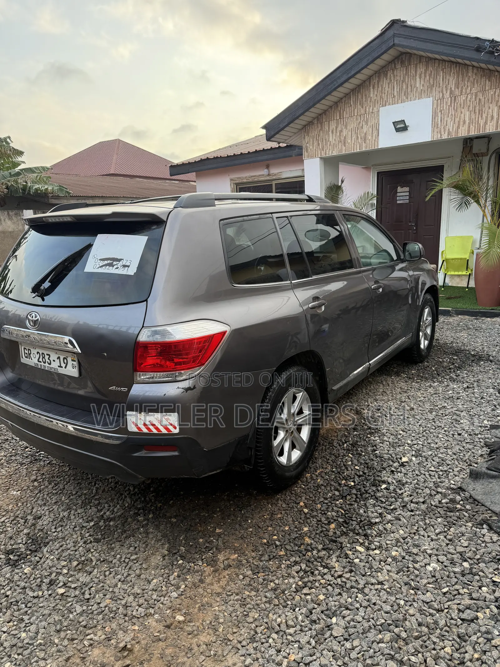 Toyota Highlander Limited 3.5l 4WD 2013 Gray