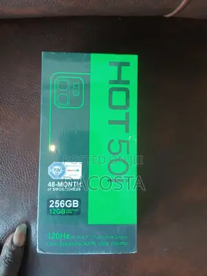 New Infinix Hot 50i 256 GB Black