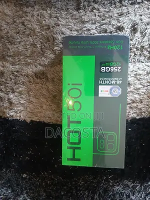 New Infinix Hot 50i 256 GB Black