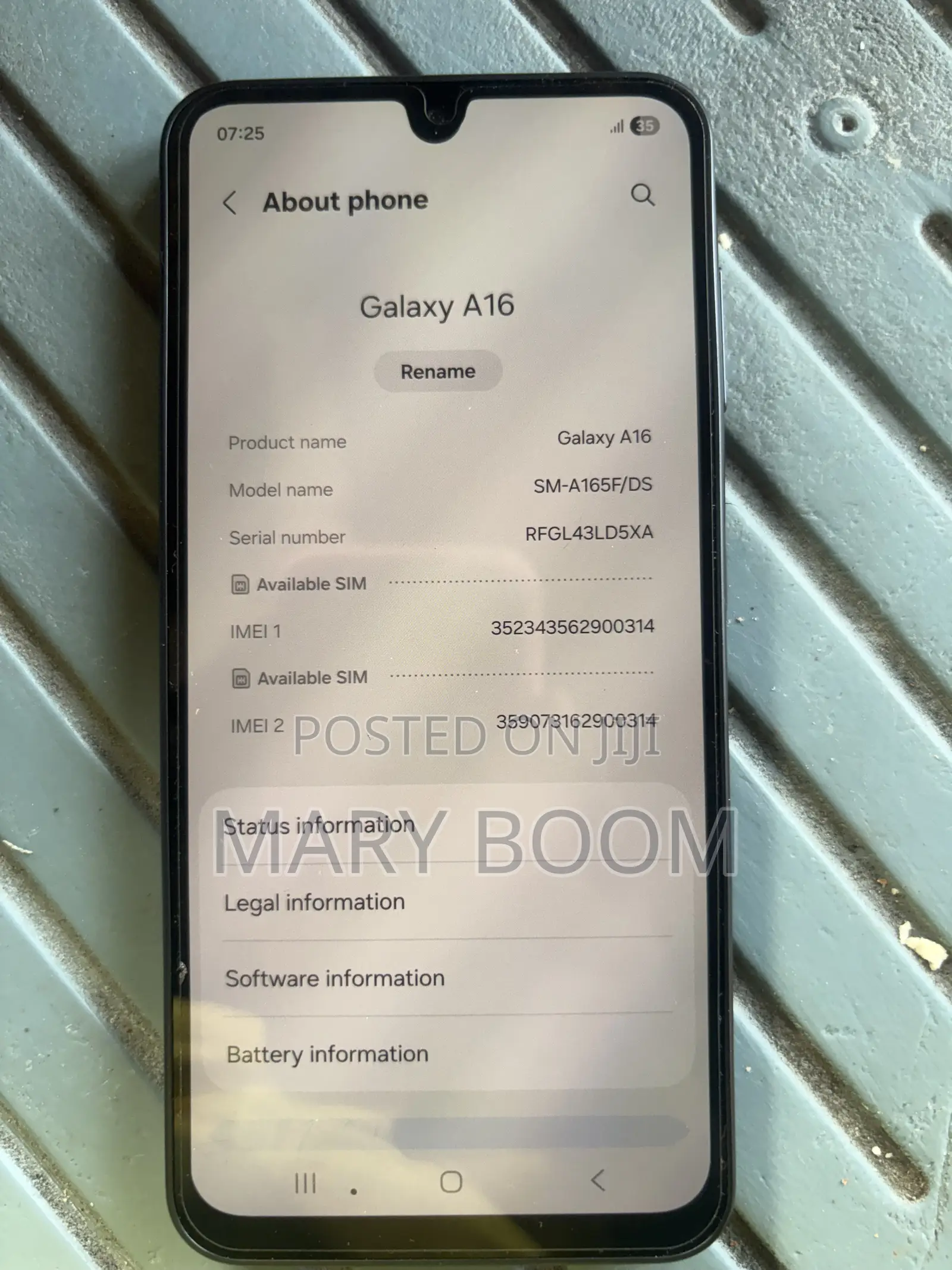 Samsung Galaxy A16 128 GB Black